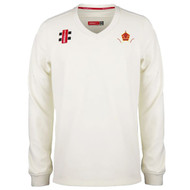 Harborne Cricket Adult Cream Long Sleeve Pro Performance Sweater