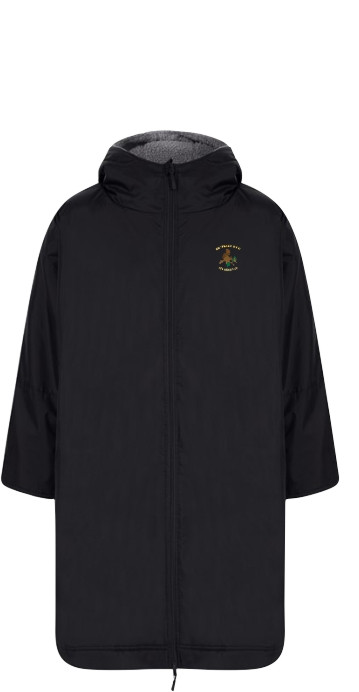 Drybrook Rugby - All Weather Robe Junior - Black - Speed One Sports