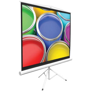 Pyle PRJTP52 Floor-Standing Portable Tripod Manual Projector Screen (50-Inch) R810-PYLPRJTP52