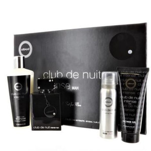 Armaf Club De Nuit Intense 4 Piece Gift Set M433-MS-ARFCNI-4PCS
