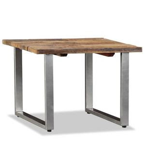  Coffee Table Solid Reclaimed Wood 21.7"x21.7"x15.7 A949-244587