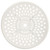 3 Piece Bistro Set Cast Aluminum White A949-3070573