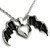 TK549 - High polished (no plating) Stainless Steel Chain Pendant with No Stone A874-TK549
