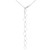.025 Ct Stars and Stripes Bow Tie Necklace with CZ R599-N01335R-V01