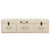 Storage Bench 43.3" Cream Solid Wood Fir A949-345719