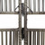  Room Divider 6 Panels Gray Poly Rattan A949-365402