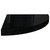  Floating Corner Shelves 2 pcs High Gloss Black 13.8"x13.8"x1.5" MDF A949-323911
