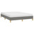  Bed Frame without Mattress Dark Gray 53.9"x74.8" Full Fabric A949-346857