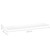  Floating Wall Shelf Oak and White 47.2"x9.3"x1.5" MDF A949-326585