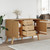  Sideboard OLDEN Brown 44.9"x16.9"x28.9" Solid Wood Pine A949-358597