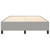  Box Spring Bed Frame Light Gray Queen Fabric (US Only) A949-3120903