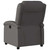  Recliner Chair Gray Real Leather A949-371792