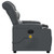  Massage Recliner Chair Grey Faux Leather A949-3206905