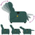  Massage Recliner Chair Dark Green Fabric A949-3206938