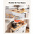 Kitchen Island Cart with Storage, 46.06 in Wide Mobile Rolling Storage Island on Swivel Wheels, wit E415-CFD1C3M10MKZIFL9W001V0