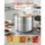 Stainless Steel Stock Pot, 16-Quart Stainless Steel Stockpot with Glass Lid, PFOA-Free, PFAS-Free,  E415-JTTG16QTBXGL9LHNF001V0