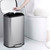 13-Gallon Modern Stainless Steel Kitchen Trash Can with Foot Step Pedal Design Q280-TGSC13827567