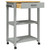  Kitchen Trolley MONZA 23.6"x15.7"x34.8" Solid Wood Pine A949-376095