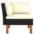  Corner Sofa Poly Rattan and Solid Eucalyptus Wood A949-315763