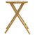  Folding Patio Table 21.7"x29.5" Bamboo A949-365881