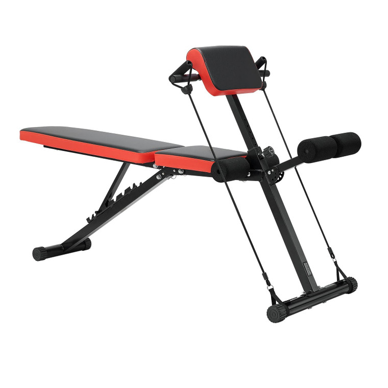 Multi-Functional Weight Bench for Full Body Workout, Roman Chair Hyperextension Bench, 770 lbs Adju E415-ZDKLMYAX300LUGKWBV0