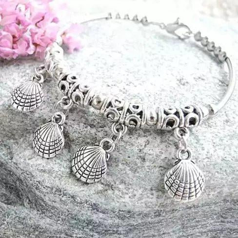 Style: Beautiful Seashells - JOYOUS Natural Charm Stackable Bracelets K290-5956466757