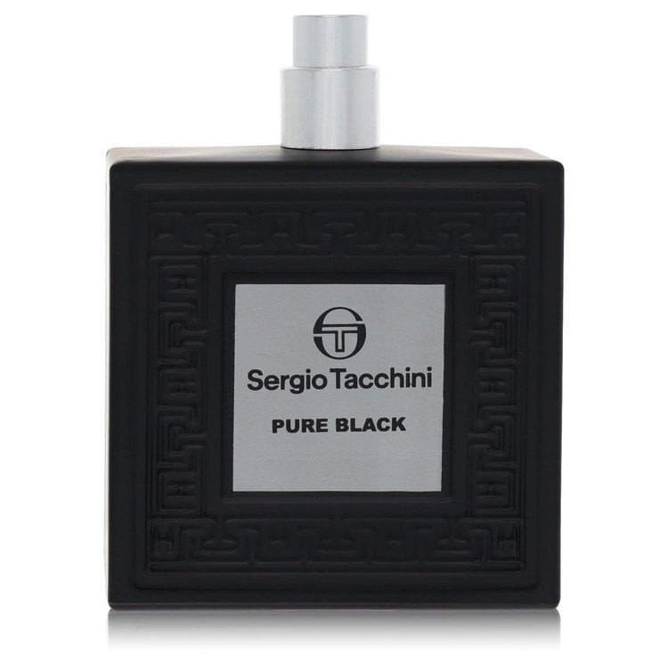 Sergio Tacchini Pure Black by Sergio Tacchini Eau De Toilette Spray (Tester) 3.4 oz (Men) V728-571868