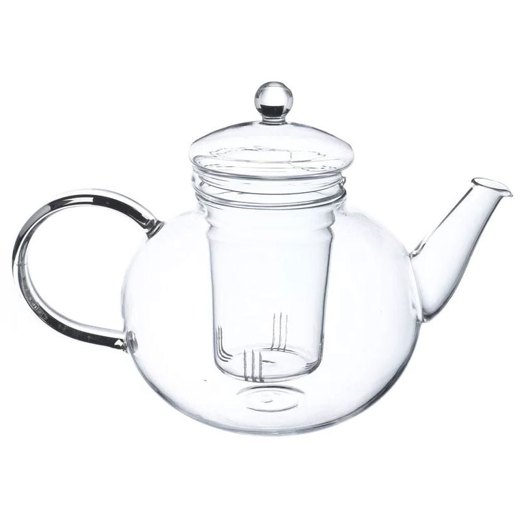 Borosilicate Glass 1.32 Quart Teapot with Removable Infuser Q280-GMTSCI1859381