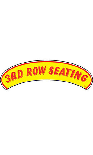 Arch Windshield Slogan Sticker - "3rd Row Seating"zoom