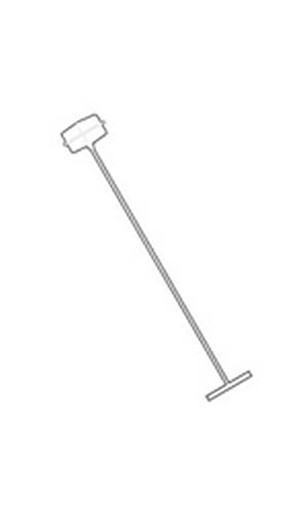 Economy 2 inch Fine Fabric Clear Tagging Fastenerszoom