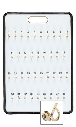 Keyboard With Self-Closing Tabs - 38 Hookszoom