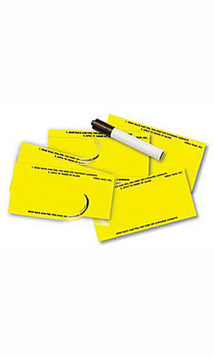 Yellow Blank Stock Number Decalszoom