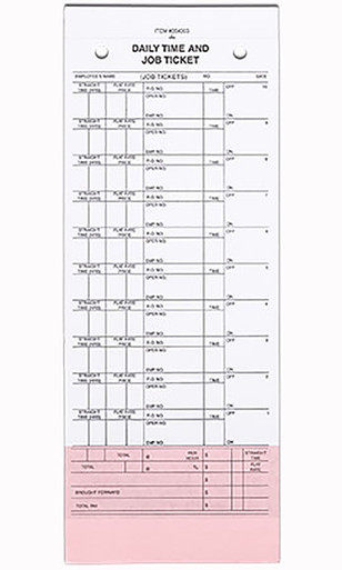 Technician's Daily Job Ticketszoom