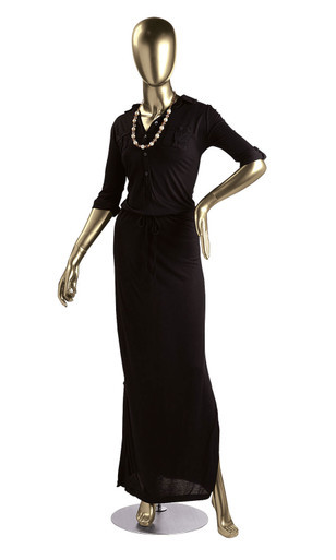 Female Gold Fiberglass Mannequinzoom