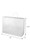 A visual of the white kraft bag's Dimensions: 16 x 6 x 12.5