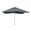 Treasure Garden 11' ET2 SQ. Champagne Base/Black umbrella