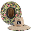 AVID MH22110 Pinch Front Straw Hat - Pineapple Party