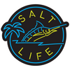 Salt Life SAD987PACK Salty Hour Sticker Pack - Black