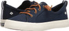 Sperry STS98642 Women's Crest Vibe Sneaker Linen - Navy