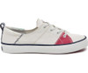 Sperry Women's Crest Vibe Sneaker - WHT/PNK/GRN - Size 8M