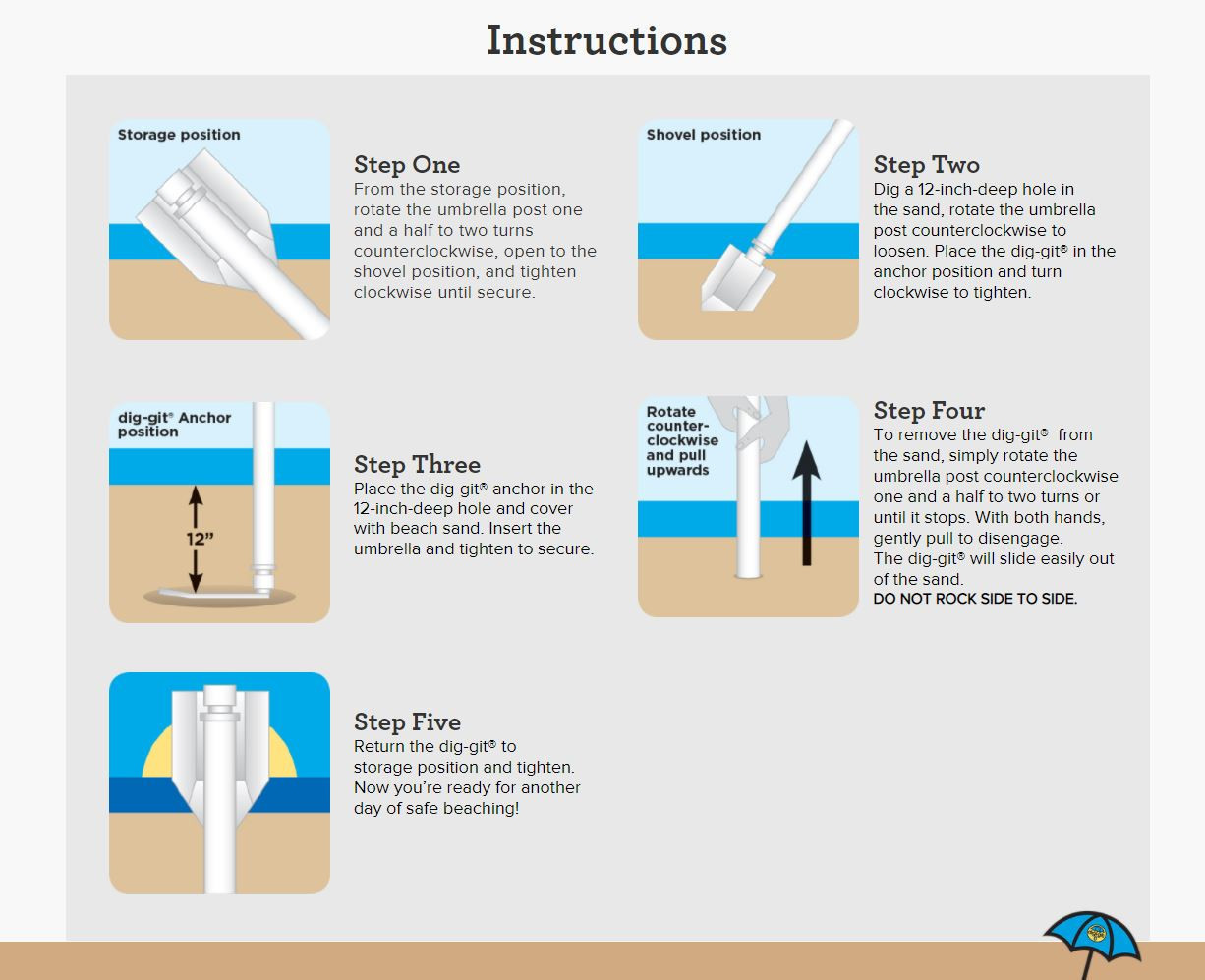 Dig-git Universal Base Post and Anchor