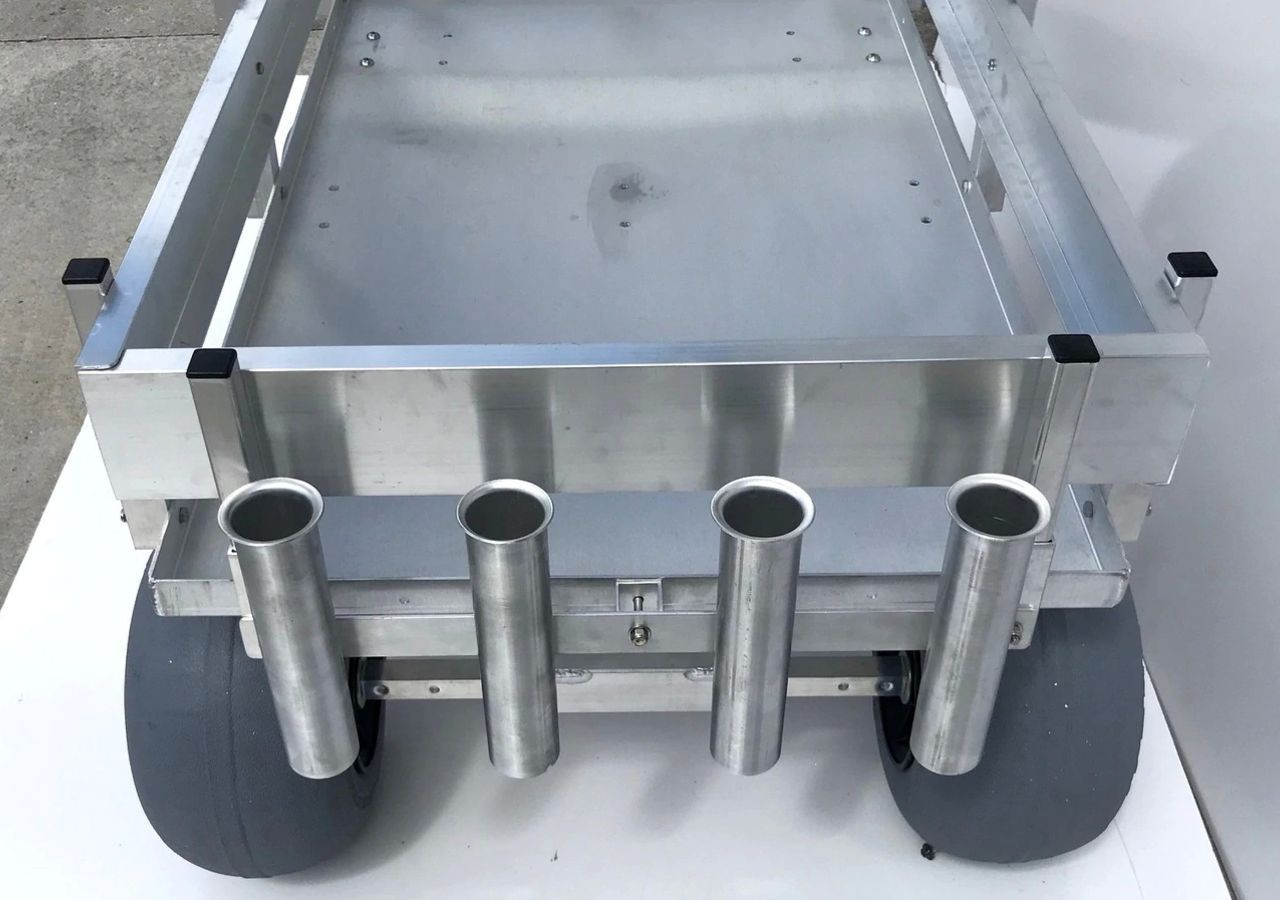 Kahuna Outfitters Rod Rack w/ 4 Rod Holders