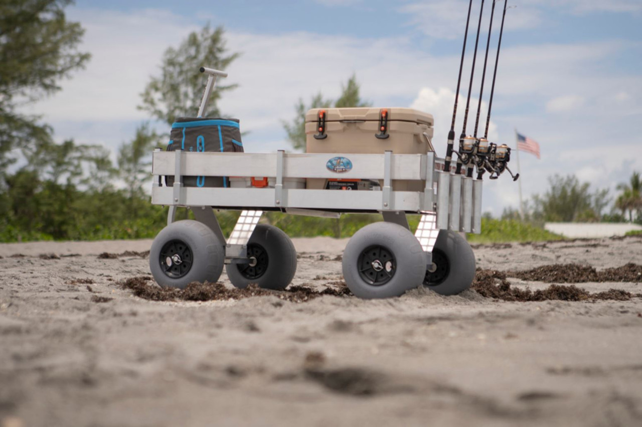 Alumacart Big Kahuna Beach & Fishing Wagon w/ UV DECK