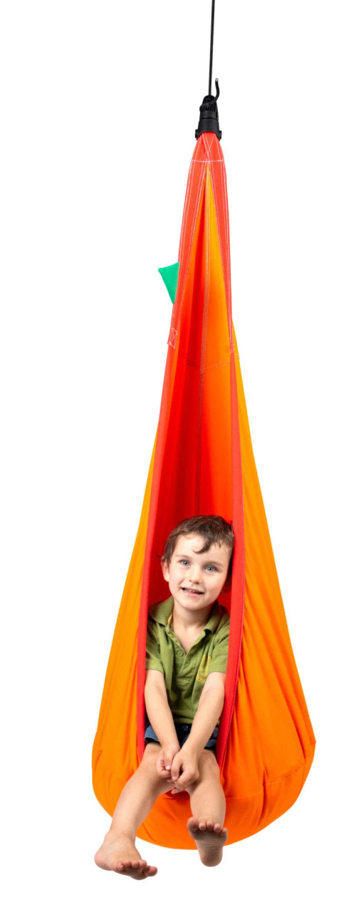 LA SIESTA Joki - Organic Cotton Kids Hanging Nest with Suspension