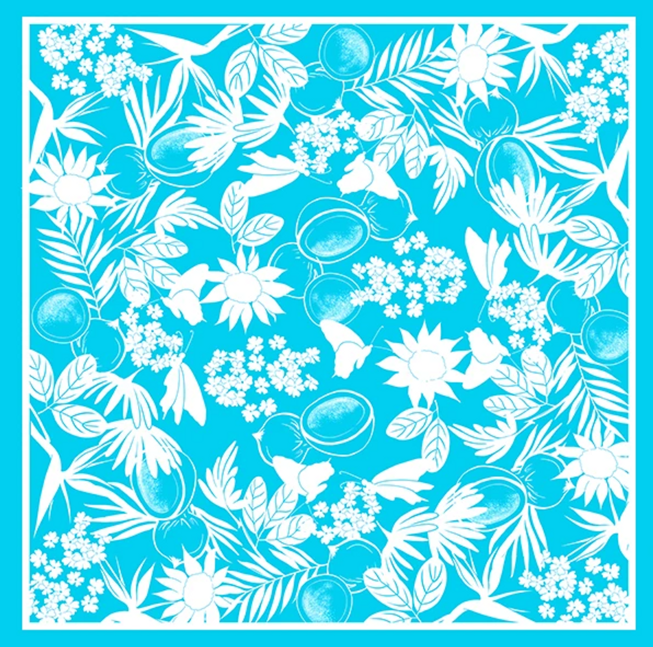 Beach Road Designs 6'x6' Beach Sheet - Coconuts