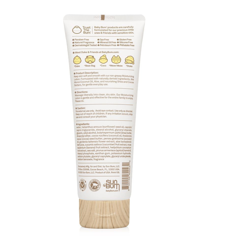 Baby Bum 8 oz. Moisture Lotion - Fragrance Free