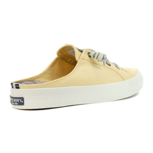 Sperry Women's Crest Vibe Chambray Mule Sneaker - Yellow