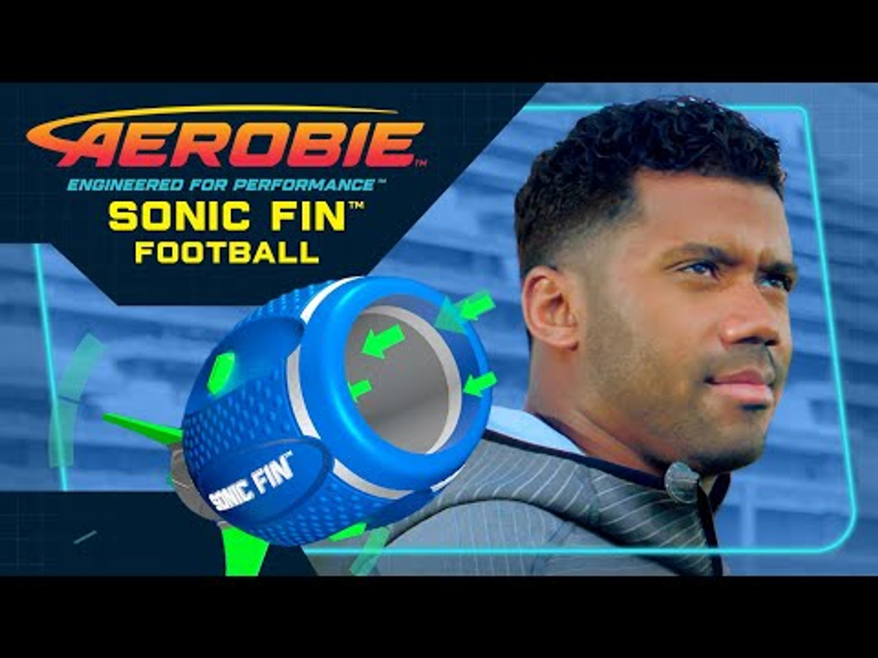 SwimWays Aerobie Sonic Fin Football