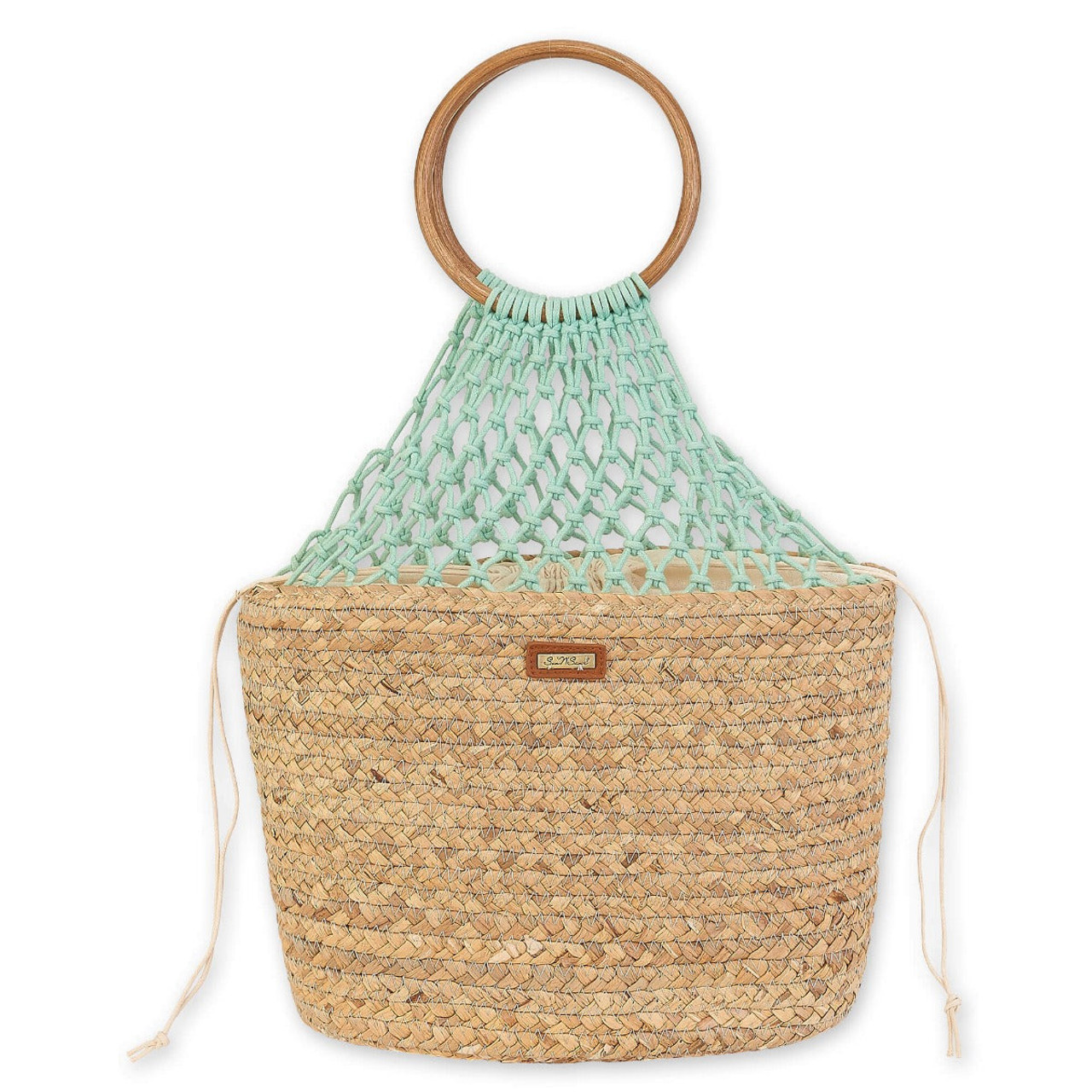 Sun 'N' Sand® Cotton Seagrass Shoulder Tote