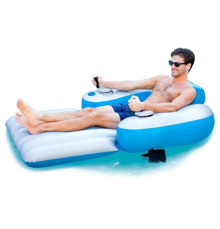 PoolCandy Splash Runner Motorized Pool Lounger